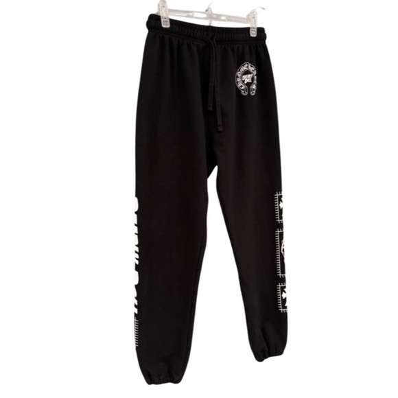 Chrome Hearts x Deadly Doll Black Sweatpants M - Picture 3 of 9